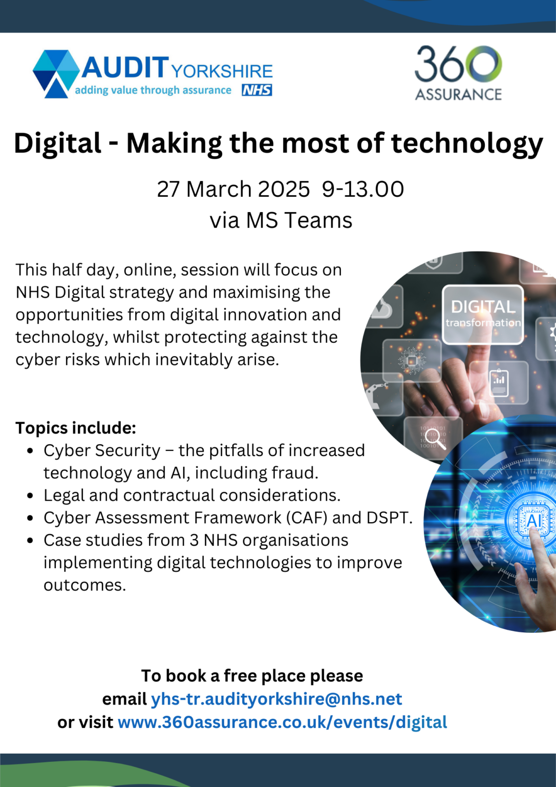 Digital – Making the most of technology – Welcome to 360 Assurance